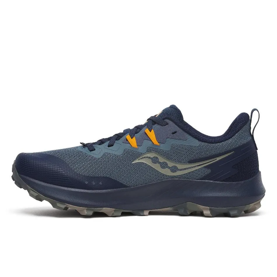 Chaussures de trail Saucony Peregrine 14 pour Homme en Dusk/Navy AW24