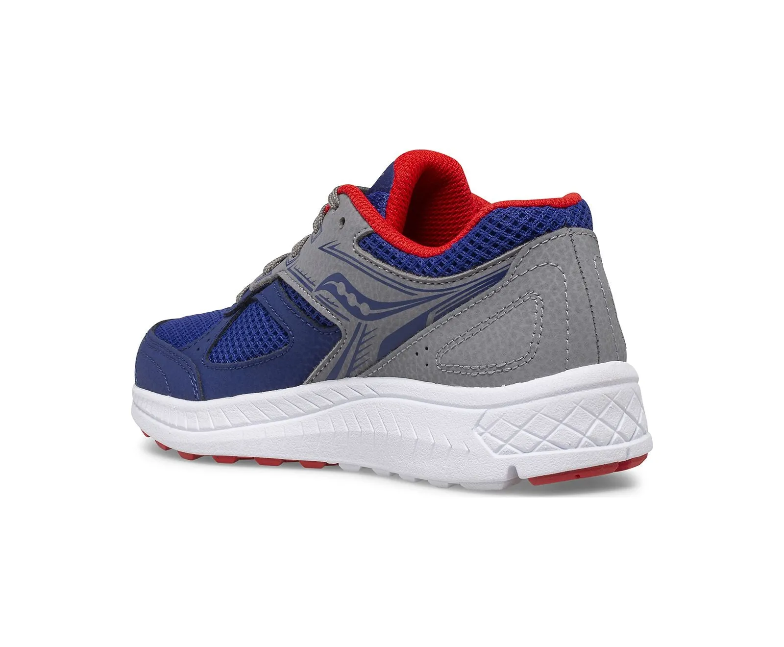 Chaussures Saucony Cohesion 14 à lacets Marine/Rouge (1A-7A)
