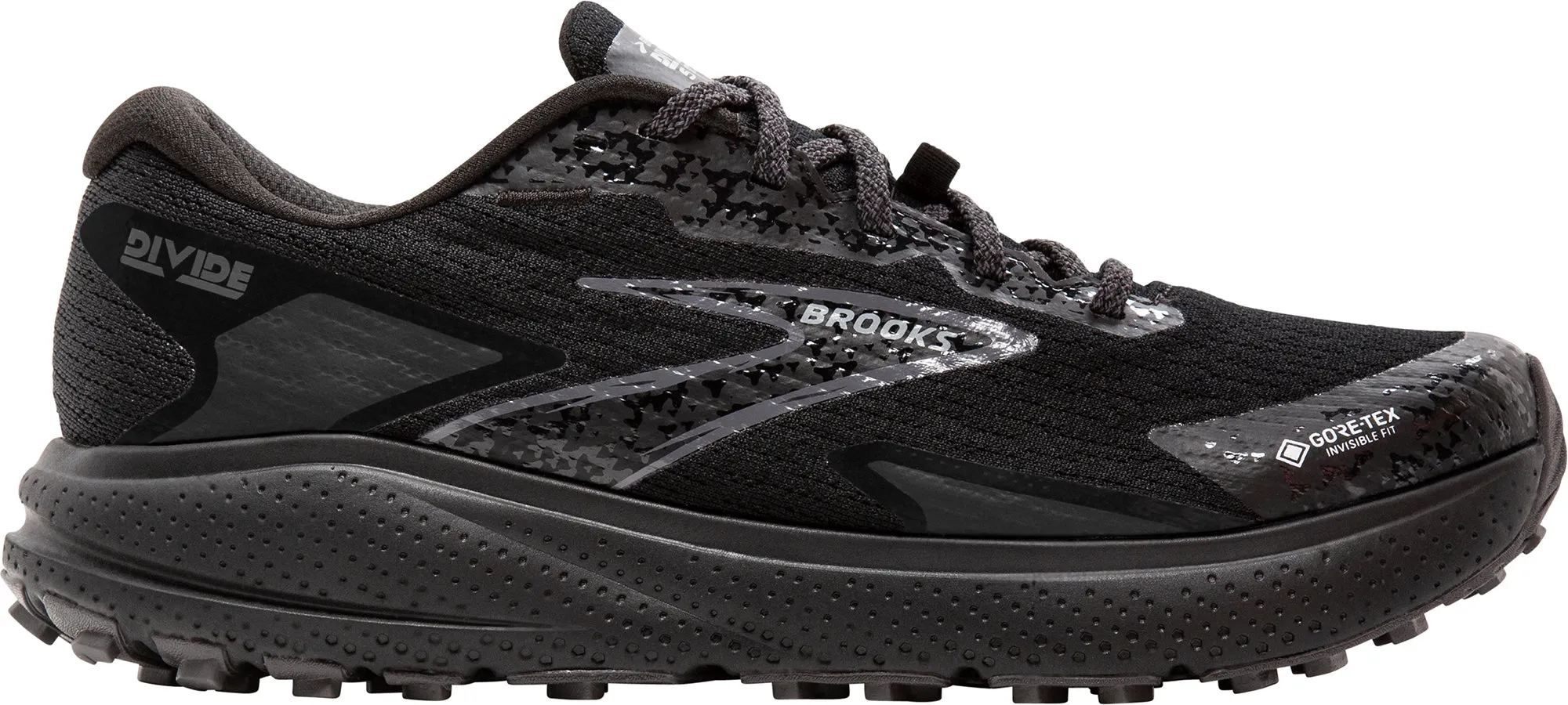 Chaussures de trail Brooks Divide 5 GORE-TEX pour femme - Noir