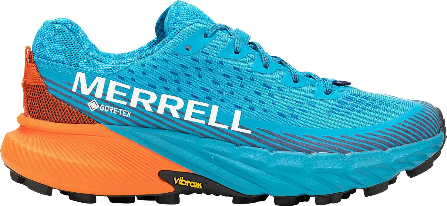 Chaussures de trail Merrell Agility Peak 5 GORE-TEX pour femme - Bleu