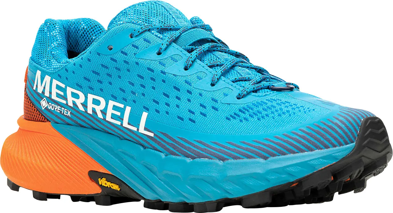 Chaussures de trail Merrell Agility Peak 5 GORE-TEX pour femme - Bleu