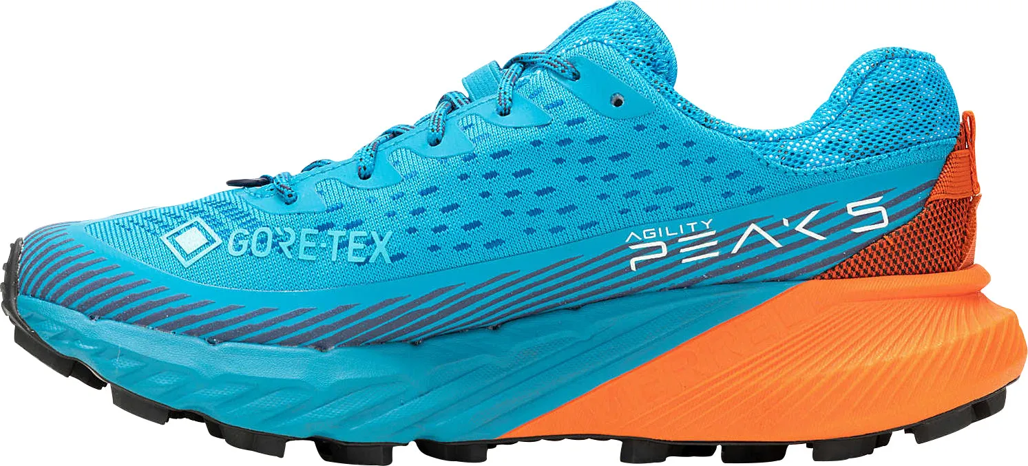 Chaussures de trail Merrell Agility Peak 5 GORE-TEX pour femme - Bleu