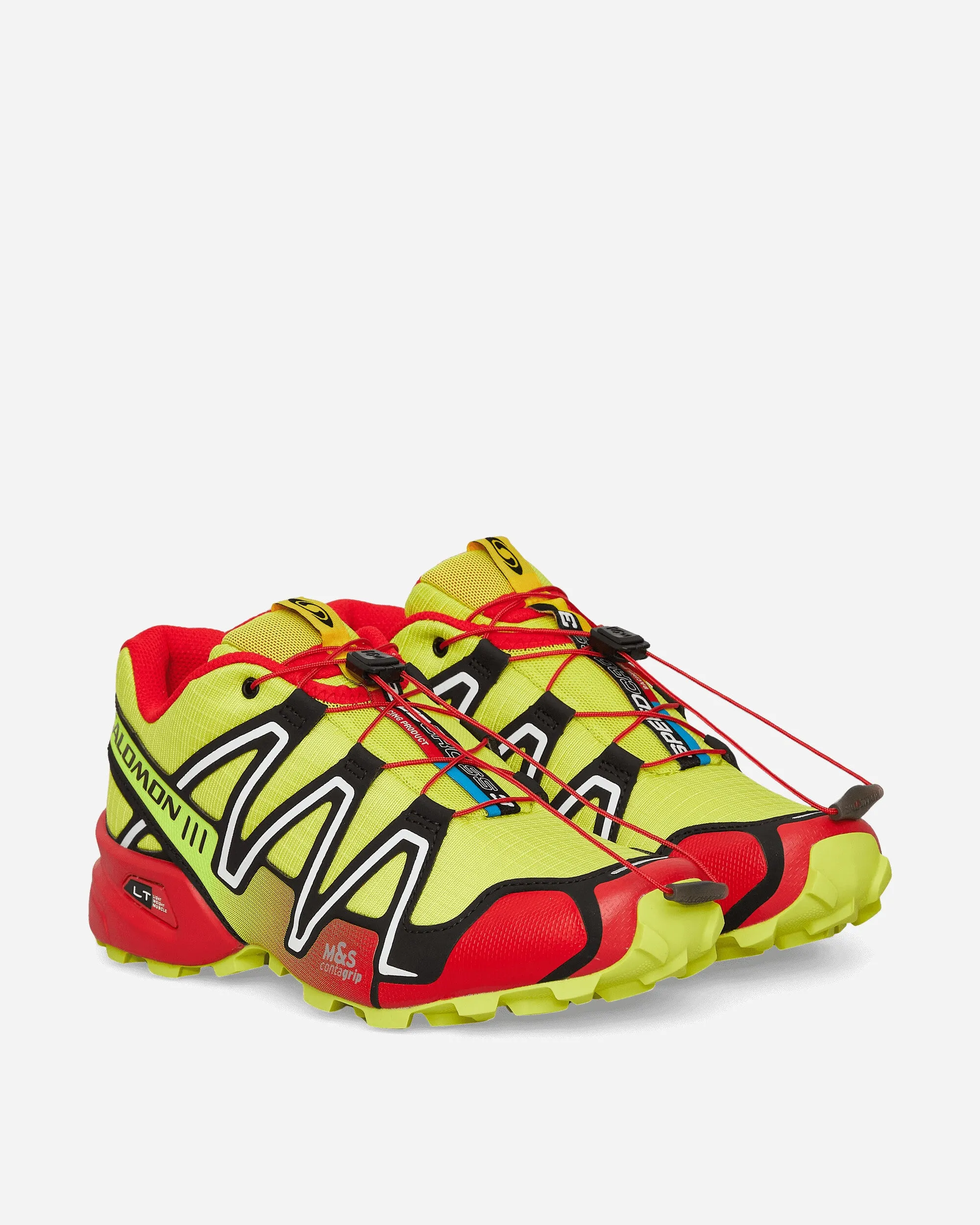 Speedcross 3 Sneakers Soufre Printanier / Rouge Risque Élevé / Noir