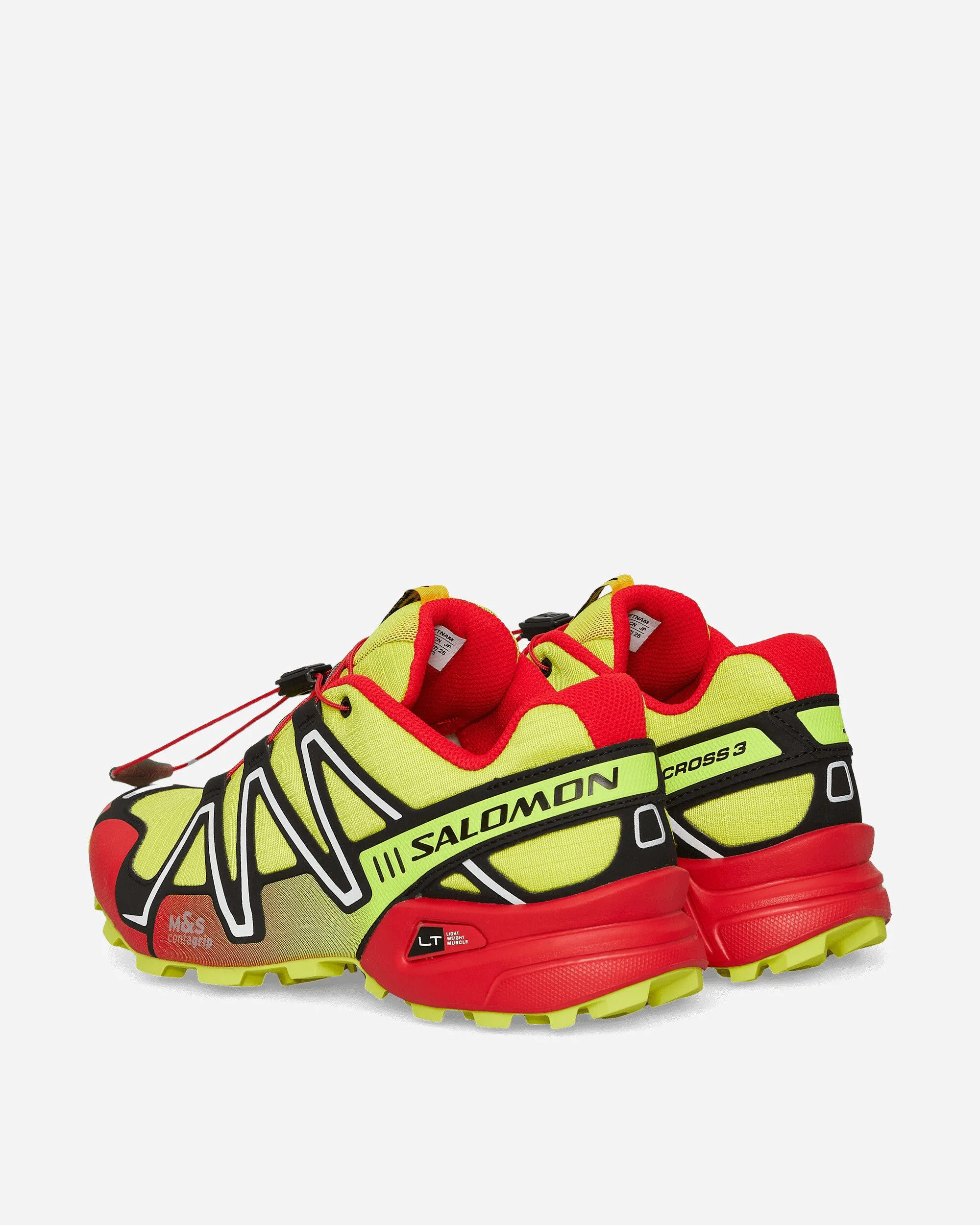 Speedcross 3 Sneakers Soufre Printanier / Rouge Risque Élevé / Noir
