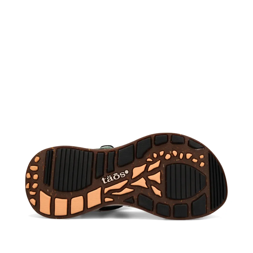 Sandale Super Latérale pour Femme Taos en Multi Rétro Embossé
