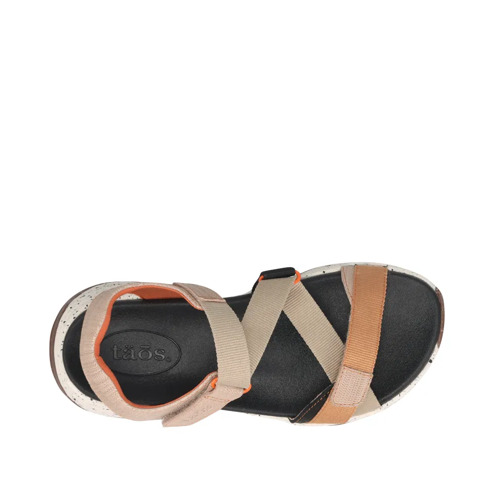 Sandale Super Z pour Femmes Taos en Multi Beige