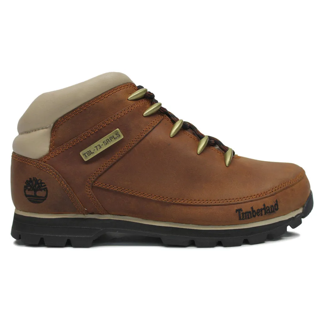 Bottes de randonnée Timberland Euro Sprint Mid en cuir et textile pour hommes