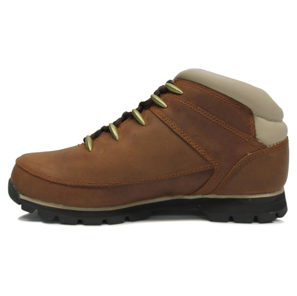 Bottes de randonnée Timberland Euro Sprint Mid en cuir et textile pour hommes