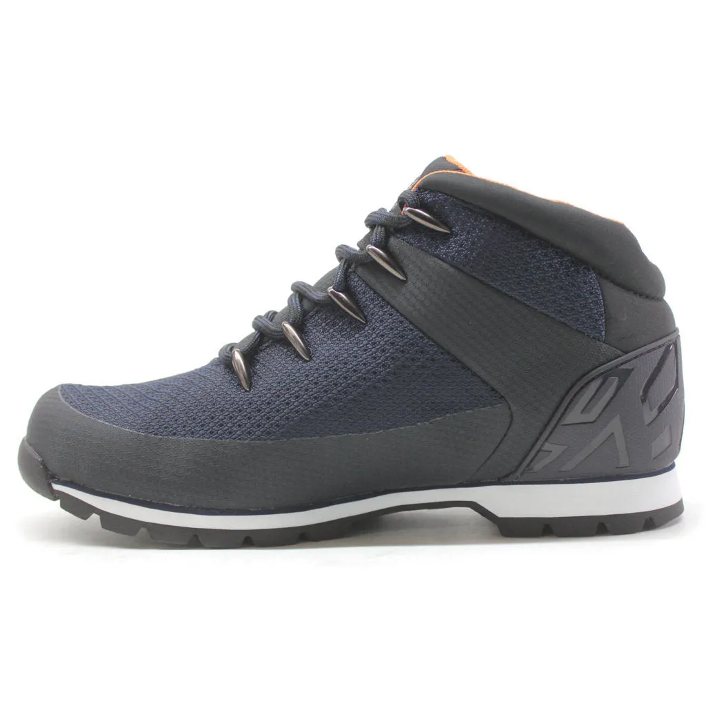 Bottes de randonnée mi-montantes imperméables en textile Timberland Euro Sprint pour homme