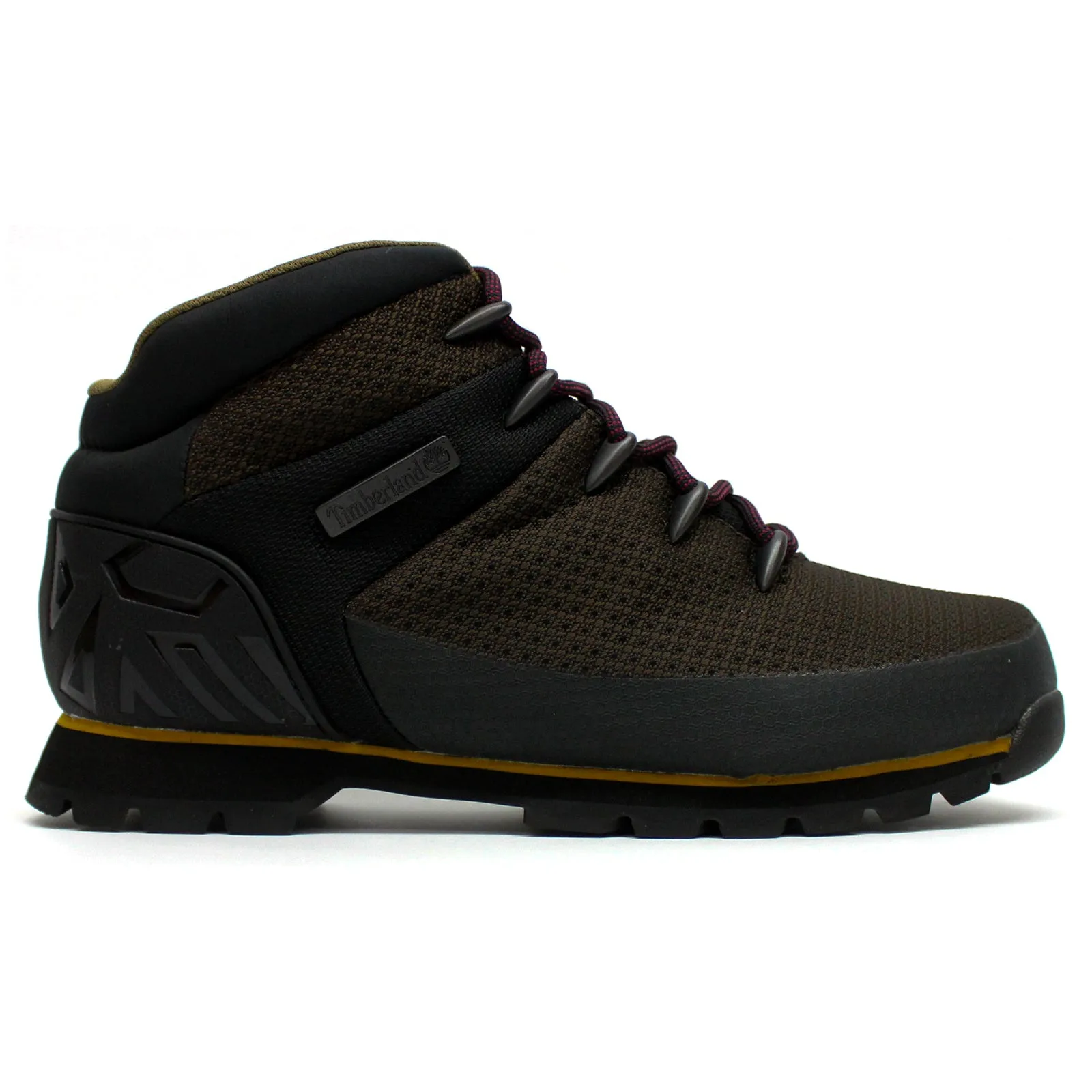 Bottes de randonnée mi-montantes imperméables en textile Timberland Euro Sprint pour homme