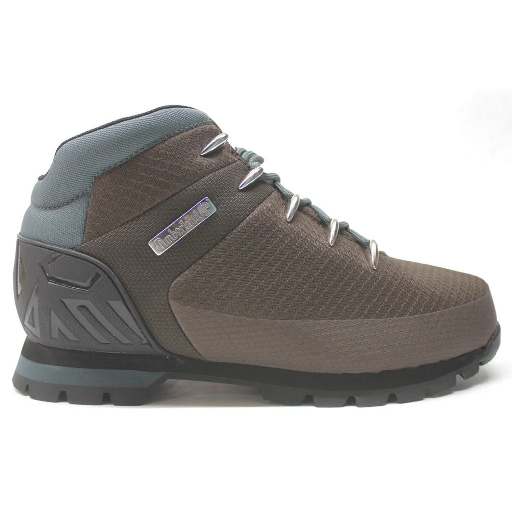 Bottes de randonnée mi-montantes imperméables en textile Timberland Euro Sprint pour homme