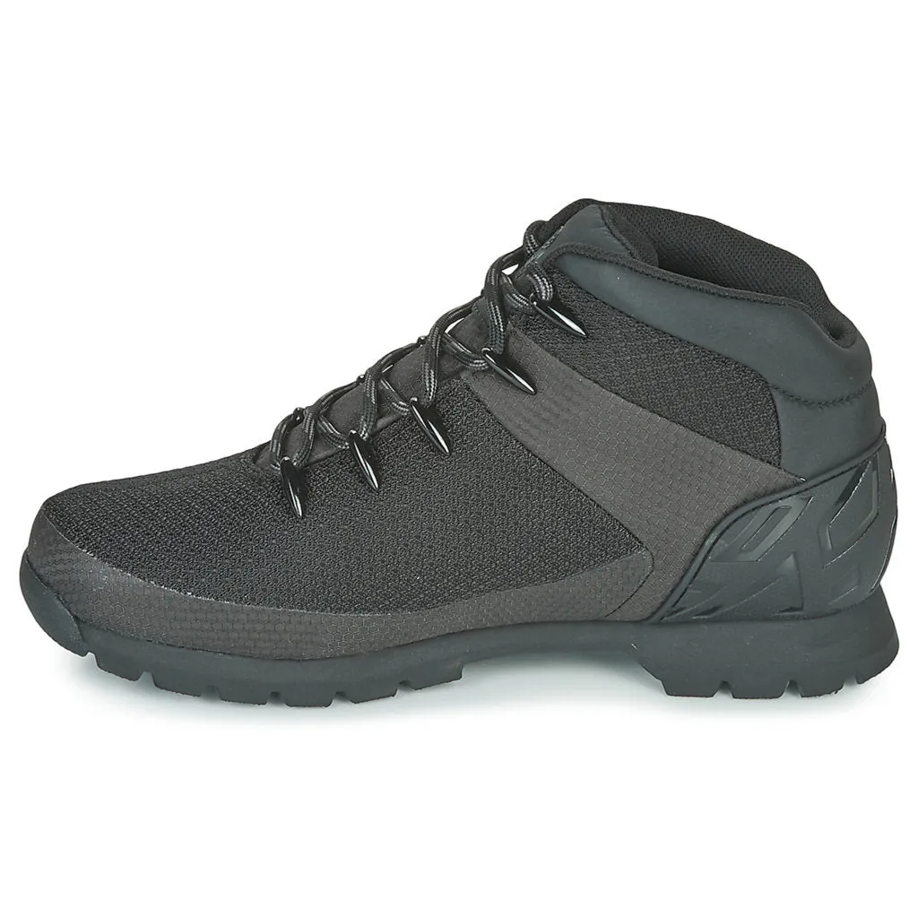 Bottes de randonnée mi-montantes imperméables en textile Timberland Euro Sprint pour homme