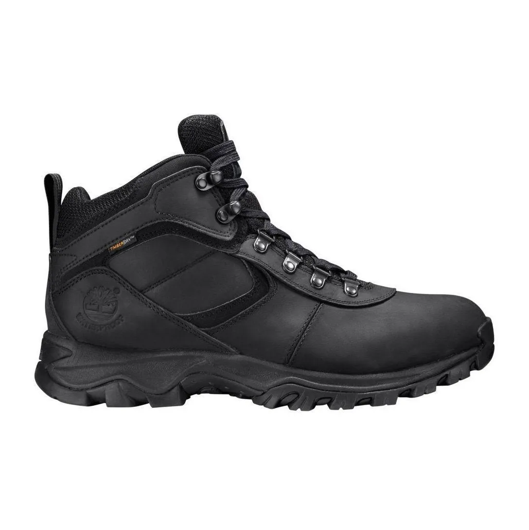 Chaussures de randonnée mi-montantes Timberland pour hommes Mt. Maddsen, imperméables, noires