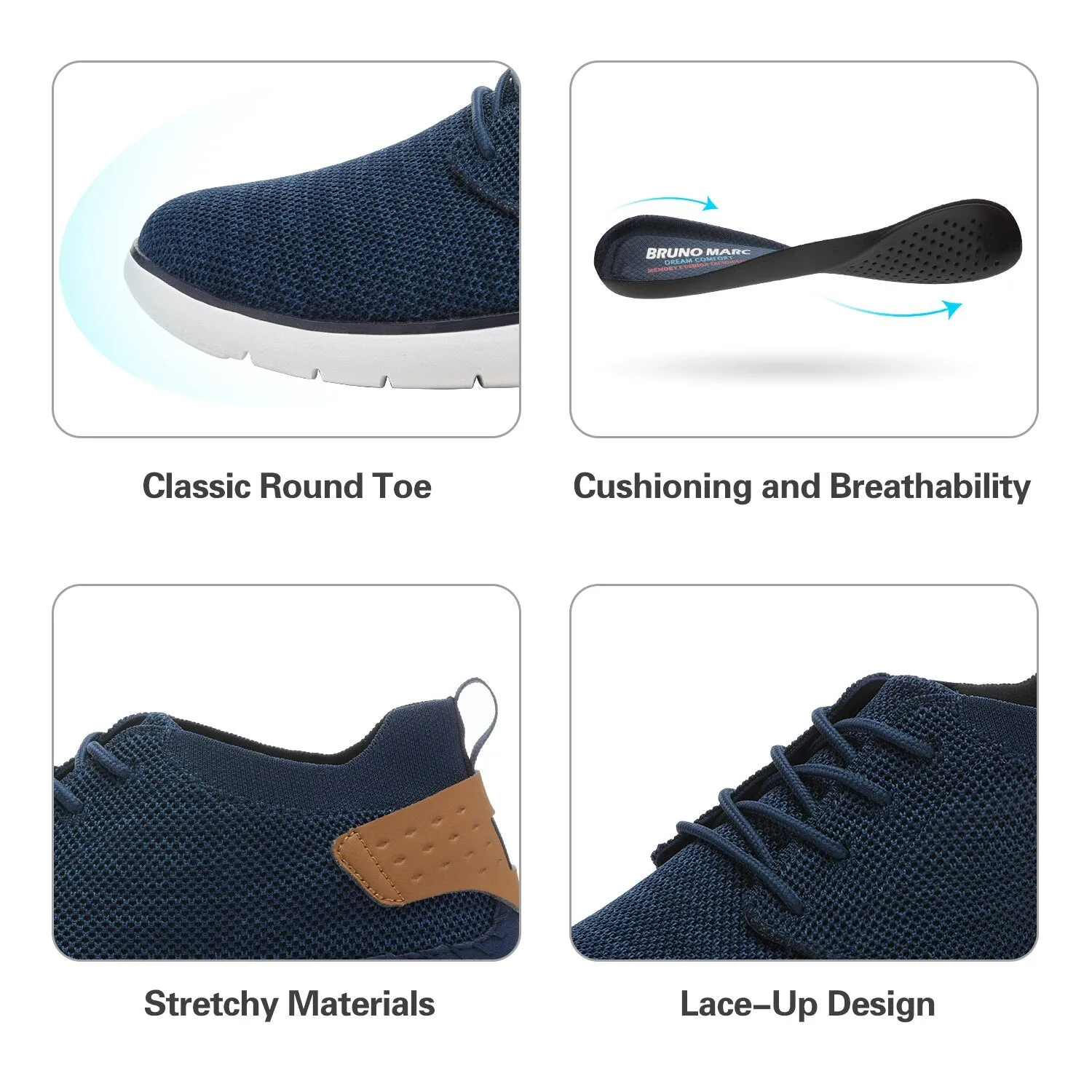 West Louis™ Chaussures de marche décontractées légères et respirantes en mesh