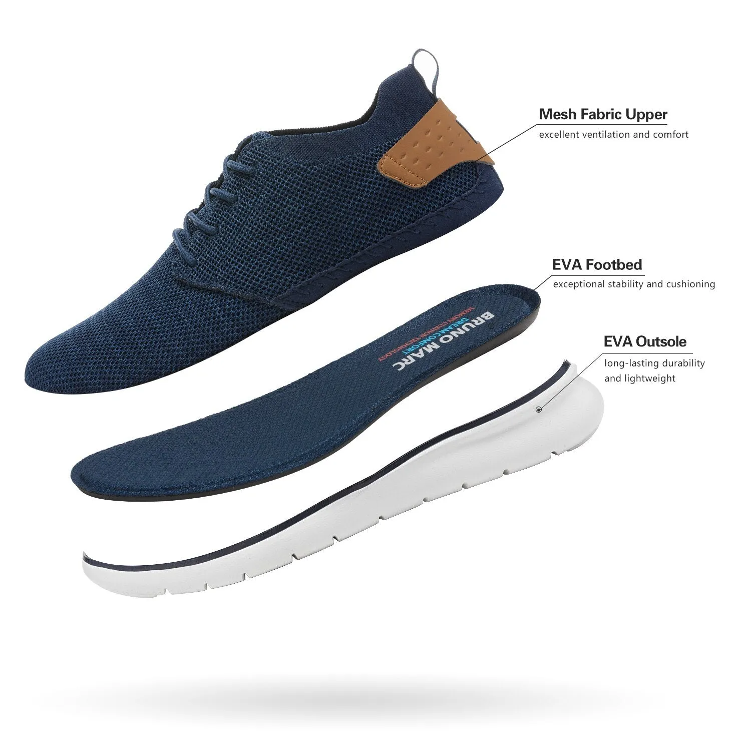 West Louis™ Chaussures de marche décontractées légères et respirantes en mesh