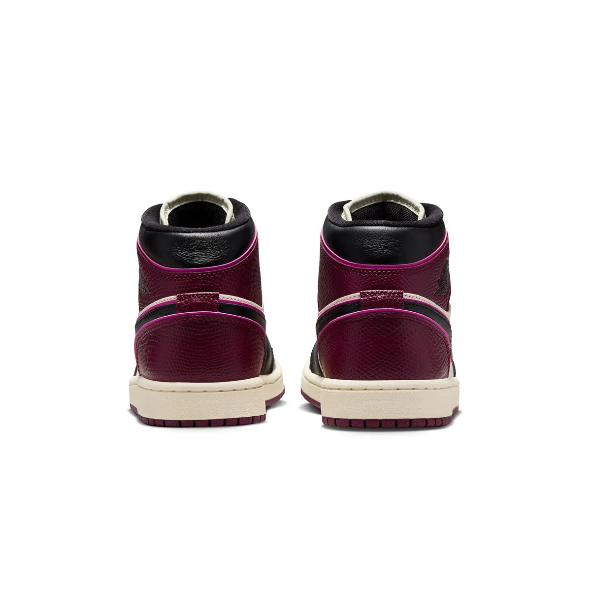 Wmns Air Jordan 1 Mid SE 'Bordeaux Voile'