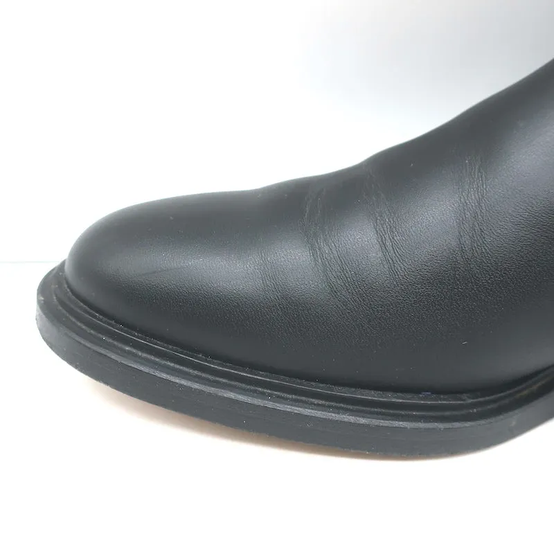 Bottes Chelsea femme par Common Projects en cuir noir taille 37, bottes plates à la cheville