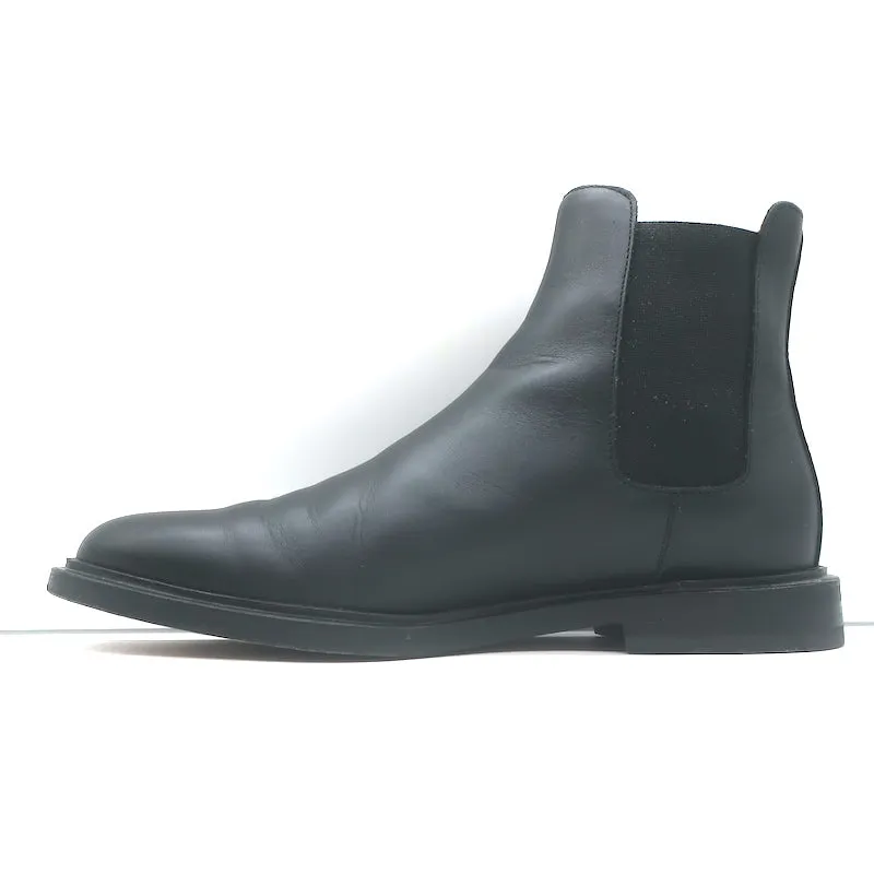 Bottes Chelsea femme par Common Projects en cuir noir taille 37, bottes plates à la cheville