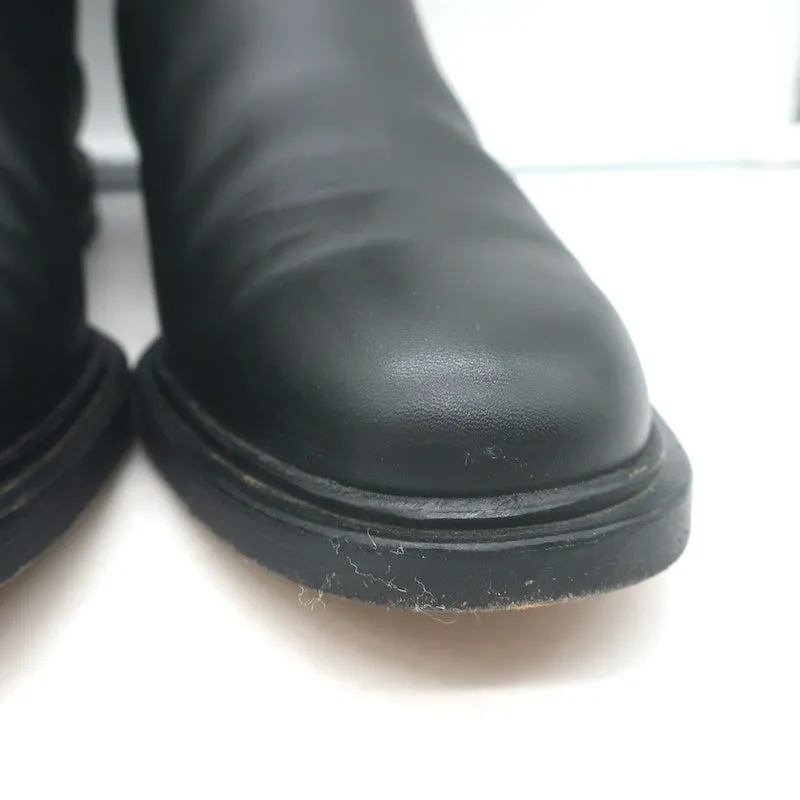 Bottes Chelsea femme par Common Projects en cuir noir taille 37, bottes plates à la cheville