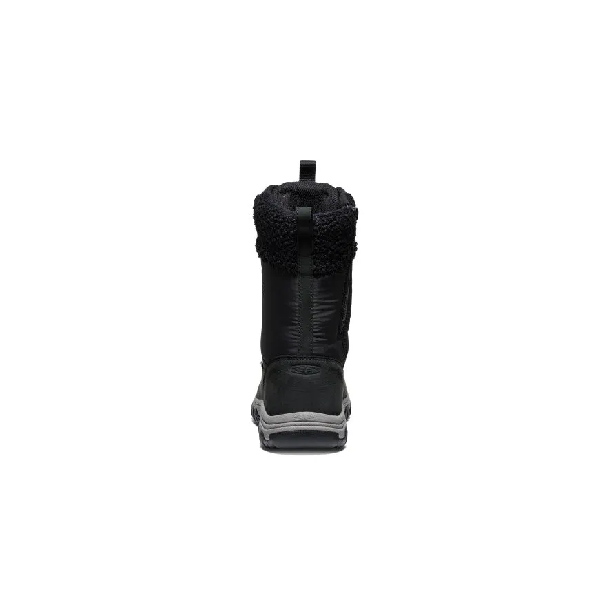 Bottes hautes imperméables Greta pour femme | Noir/Noir