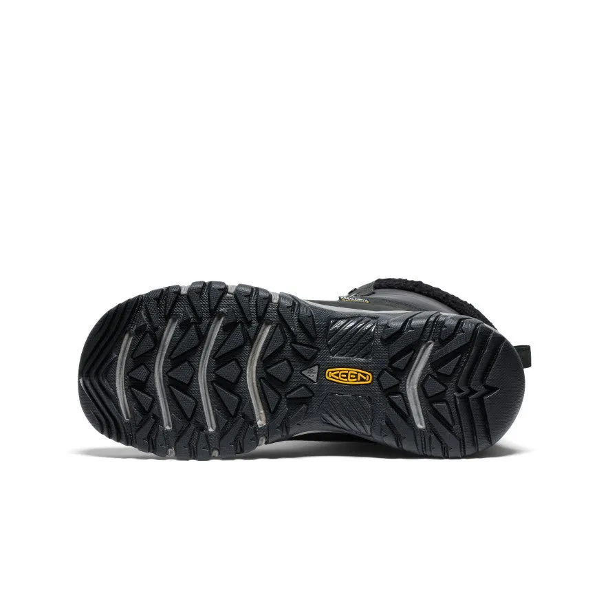 Bottes hautes imperméables Greta pour femme | Noir/Noir