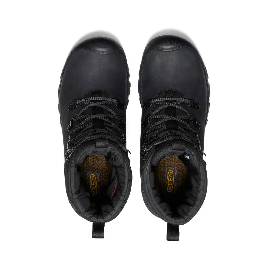 Botte imperméable Greta pour femme | Noir/Noir