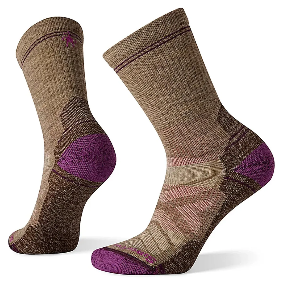 Chaussettes de randonnée légères pour femmes avec rembourrage