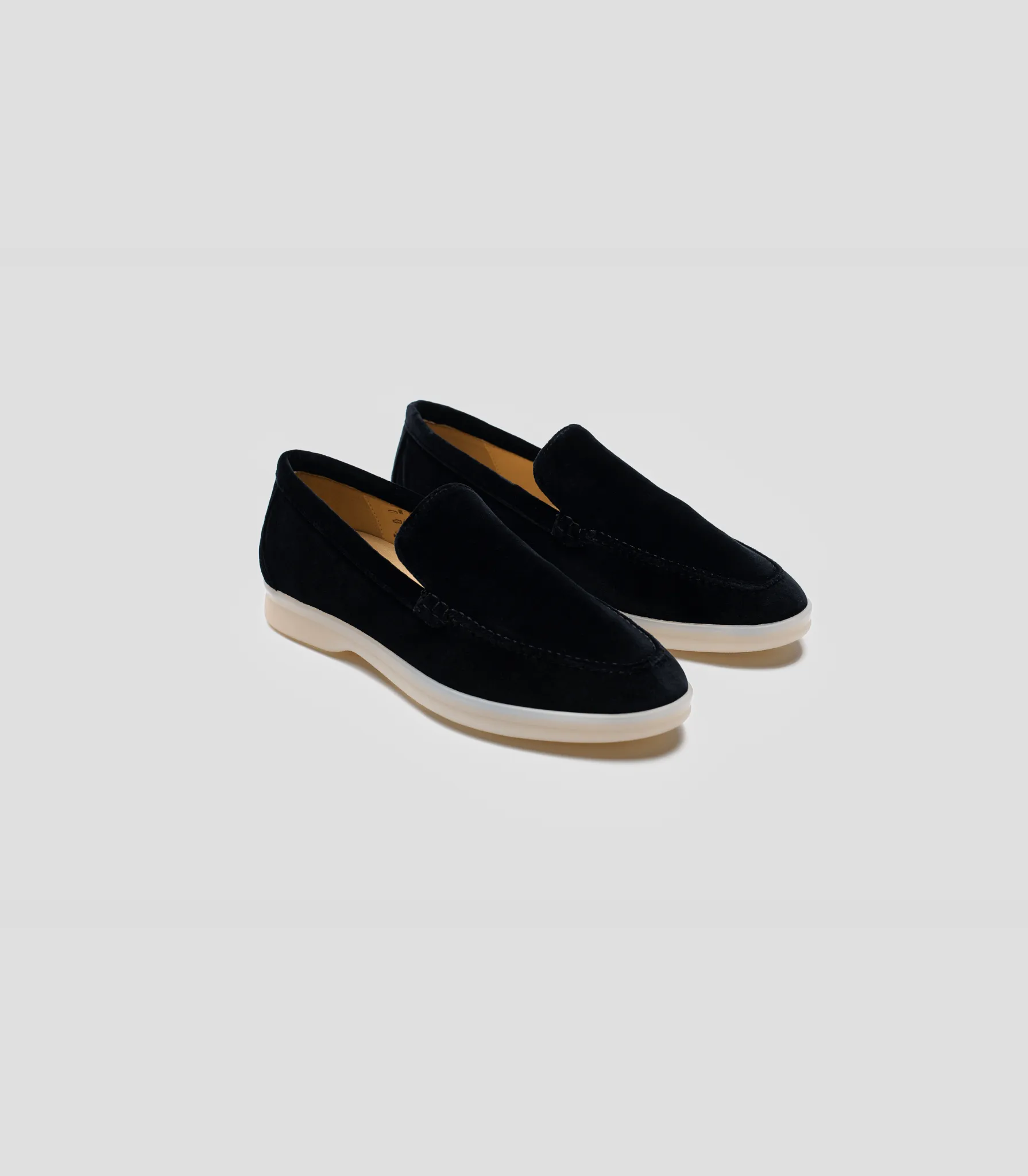 Mocassins en Velours Végétalien pour Femme | Noir