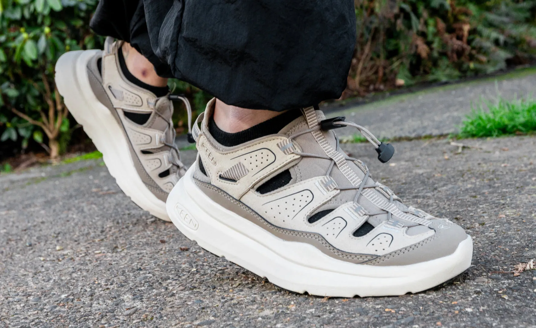 Sandale de marche WK450 pour femme | Noir/Noir